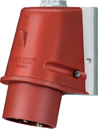 Mennekes Wandstecker PHW 16A,5p,6h,400V,IP44 3517