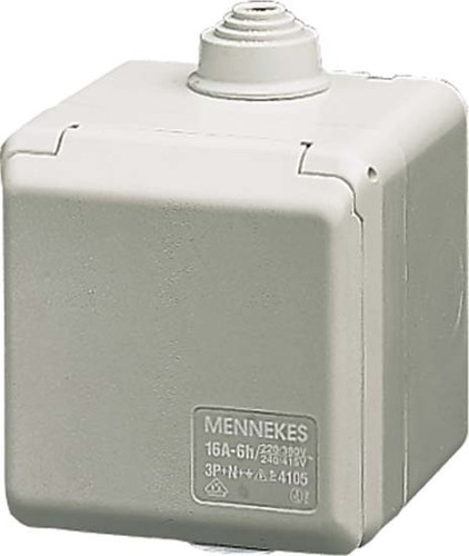 Mennekes Wanddose Cepex 16A,3p,4h,110V,IP44 4101