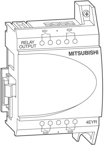 Mitsubishi Electric Erweiterungsgerät f.ALPHA-XL-Grundge. AL2-4EX