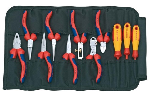 Knipex-Werk Werkzeug-Rolltasche 11-teilig 00 19 41