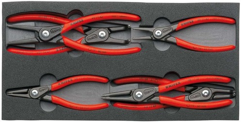 Knipex-Werk Zangen-Set 6 Sicherungsringz. 00 20 01 V02