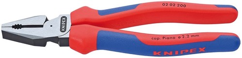 Knipex-Werk Kraft-Kombizange schwarz, 200mm 02 02 200