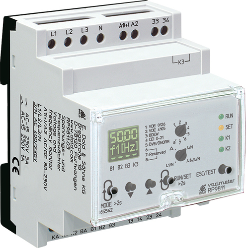 Dold&Söhne Spannungs-/Frequenzwächter N AC400/230V RP9811.033/ #0065562