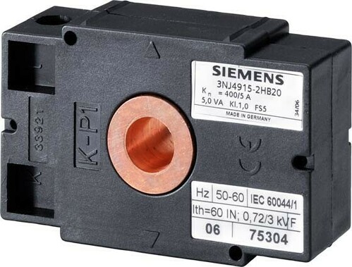 Siemens Dig.Industr. Leistenzubehör 400/1A Kl.0,5 Gr.1-3 3NJ4915-2HA10