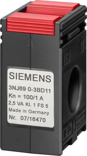 Siemens Dig.Industr. Stromwandler 600/1A Kl.0,5 5VA 3NJ6940-3BL13