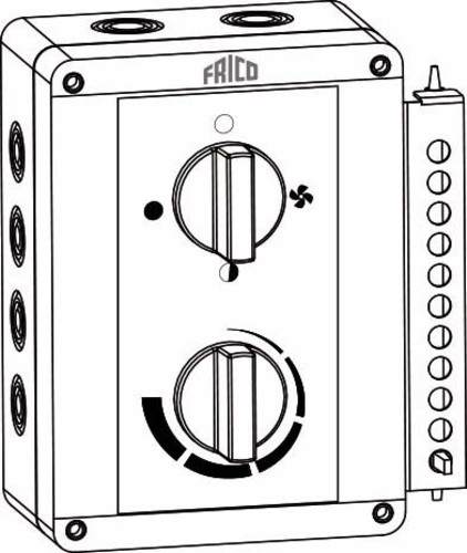 Kraemer&Kraus Steuergerät mit Thermostat für ELC und ELV ELSRT