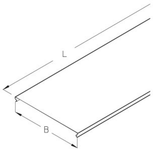 PohlCon (Puk) Installationsrinnen-Deckel RID 05S