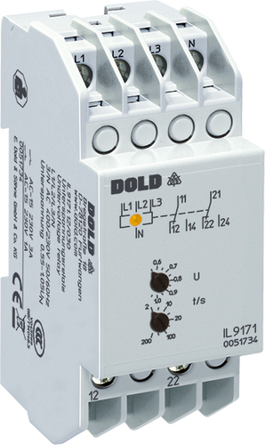 Dold&Söhne Unterspannungsrelais 3/N AC400/230V0,85UN IL917112200# 0049403