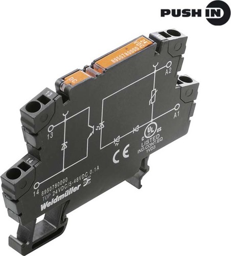 Weidmüller Halbleiterrelais 24VDC+/-20% 4A TOP24VDC/24VDC4A