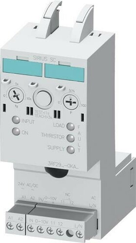 Siemens Dig.Industr. Leistungssteller Stromber. 50A 40 Grd C 110-23 3RF2950-0KA13