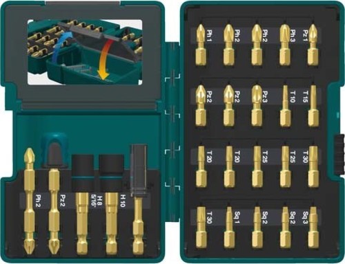 Makita Bitset Torsion, 26-teilig B-49921