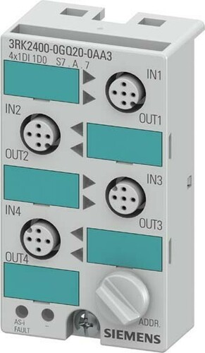 Siemens Dig.Industr. AS-I Kompaktmodul Slave (SPEC. 3.0) 3RK2400-0GQ20-0AA3