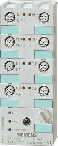 Siemens Dig.Industr. AS-I Kompaktmodul Slave, Digital, 4E 3RK2400-1FQ03-0AA3