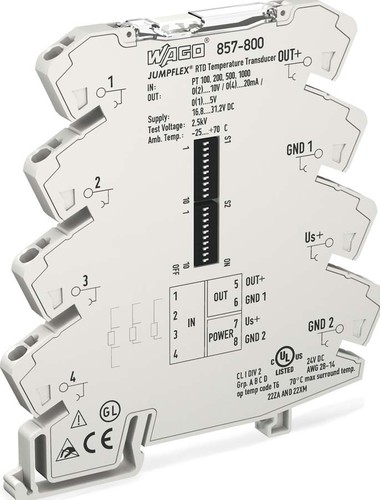 WAGO GmbH & Co. KG Temperaturmessumformer 857-800