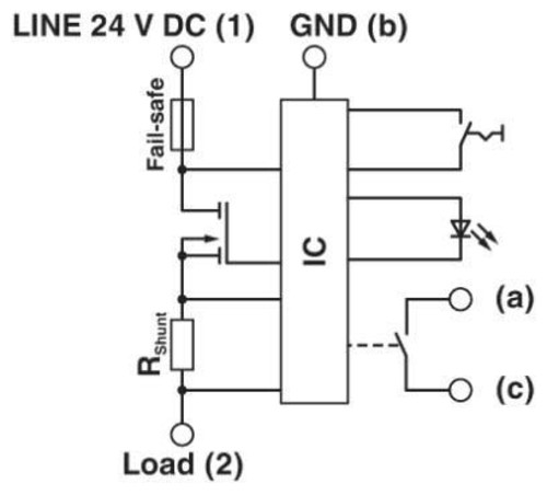 Phoenix Contact Geräteschutzschalter elektronisch CB E1 24DC/8A NO P