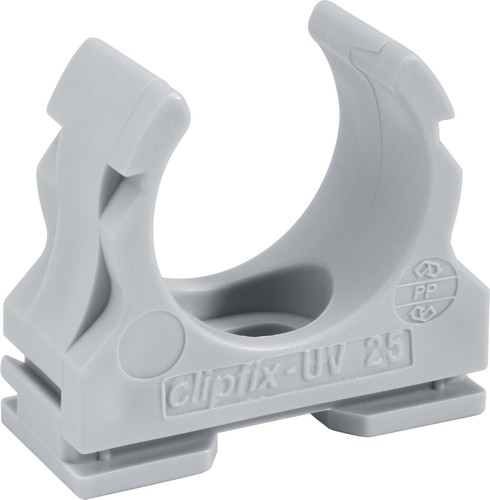 Fränkische Kunststoff-Klemmschelle UV-stabilisiert clipfix-UV 20 gr