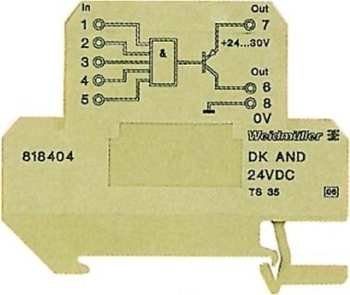 Weidmüller Elek. Minikoppler DK U-F DK5 0-10V