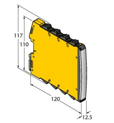 Turck Analogsignaltrenner 2-kanalig IMX12-AO0 #7580405