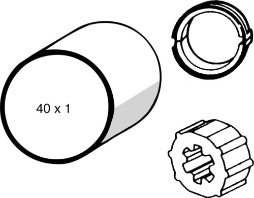 Somfy Adapter LS 40 40x1,0 9132143