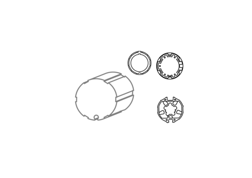 Somfy Mitnehmer LT 50/60 70x1,5 9206028