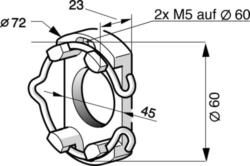 Somfy Kompakt-Antriebslag. LT50 TK60 9708462