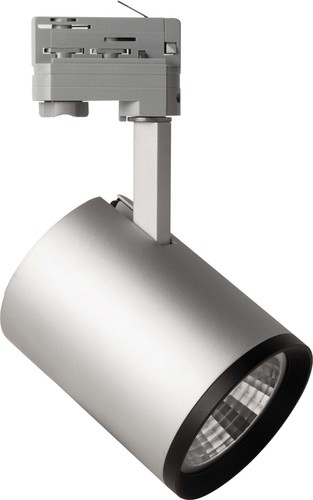 Megaman LED-Schienenstrahler 3000K 25/45 Gr. si MM78944