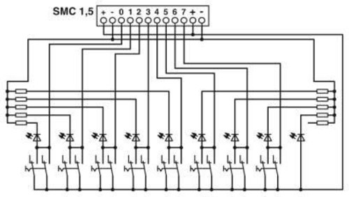 Phoenix Contact Übergabemodul für 8 Signale UM 45-IB-DI/SIM8