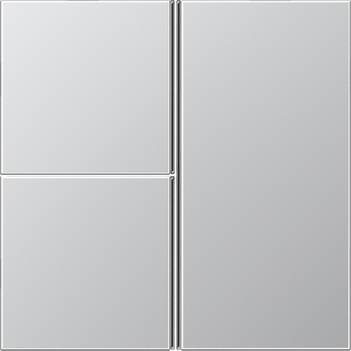 Jung Tastensatz 3-fach aluminium komplett AL 2403 TSA