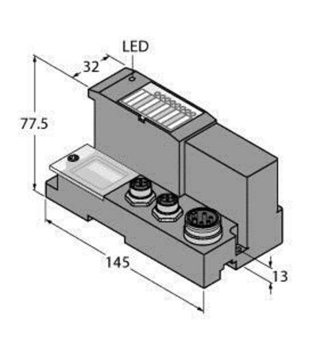 Turck Programmierb. Gateway BL67-PG-DP