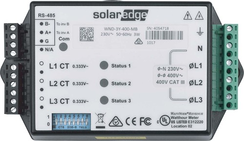 SolarEdge Energy Meter Modbus Energiezähler SE-WND-3Y400-MB-K2