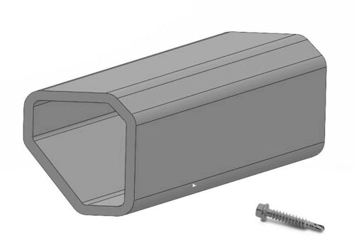 K2 Systems Single Rail Connector 63 Connector Set 2001627