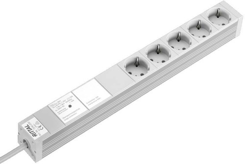 Rittal Steckdosenleiste 5 Dosen, m.Übersp.S. DK 7240.230