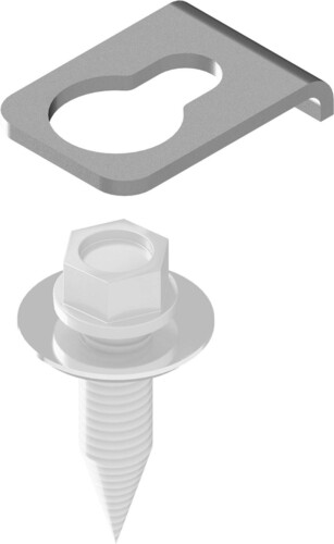 SL Rack Potential-Ausgleichsblech Dachanbindung Zubeh. 93201-00