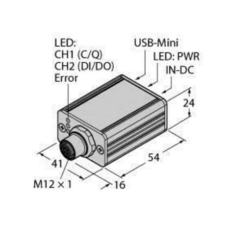 Turck IO-Link 1.1 Master mit integrierter USB USB-2-IOL-0002