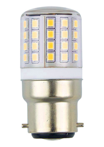 Scharnberger+Hasenbein LED-Röhrenformlampe Ba22d 3000K 31587