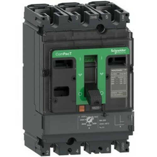 Schneider Electric Kompaktleistungsschalter ComPacT NSX100F mit C10F3MA003