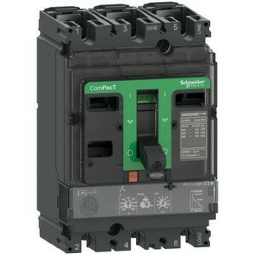 Schneider Electric Kompaktleistungsschalter ComPacT NSX100H mit C10H32M025