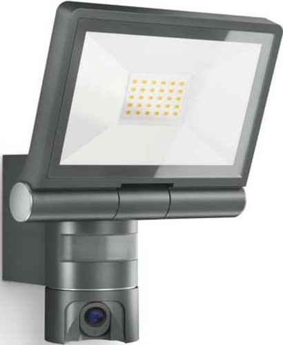 Steinel Sensor-LED-Strahler anthrazit XLED CAM1 SC 3000K