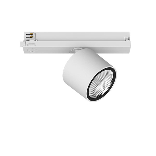 LTS Licht&Leuchten LED-Stromschienenstrahler 927, DALI, weiß ORYOT203.927.15CASws