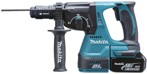 Makita Akku-Kombihammer SDS-PLUS 18V schwarz DHR243RTJB