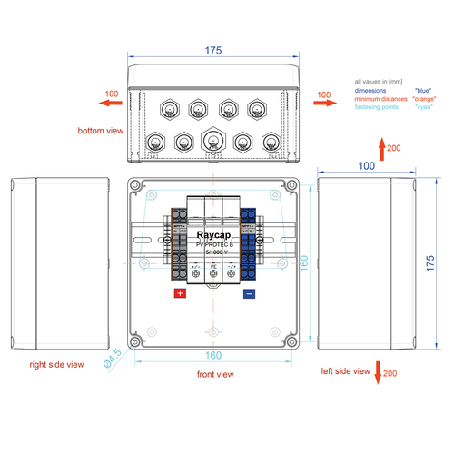 enwitec electronic Generatoranschlusskasten 10015741