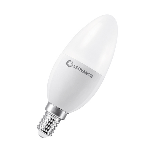 Ledvance LED-Kerzenlampe E14 827, facility LEDCLB60FA7.3W827FR