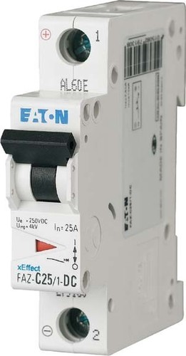 Eaton Leitungsschutzschalter C 4A DC 1p FAZ-C4/1-DC