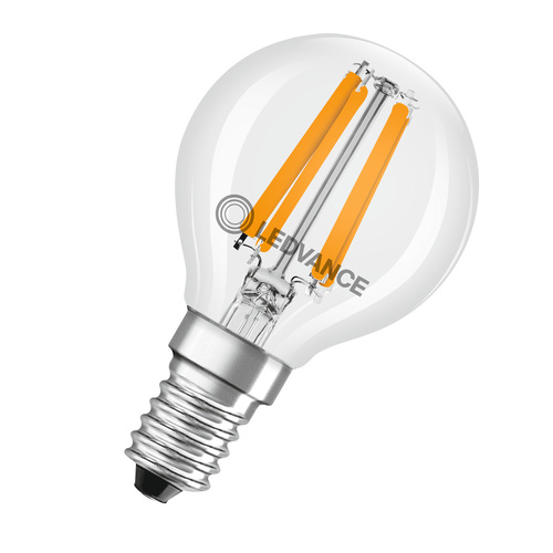 Ledvance LED-Tropfenlampe E14 E14, 927, dim. LEDCLP40D4.2927FCL14