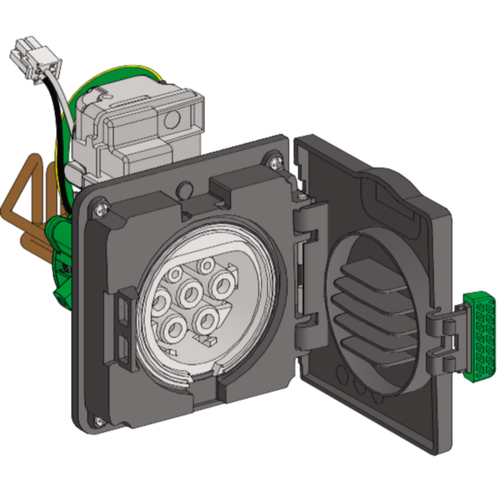 Schneider Electric Steckdosen-Unterbaugruppe Smart Wallbox EVP1BSE23