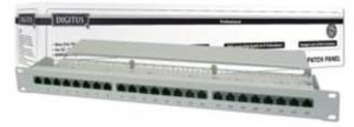 DIGITUS Patchpanel Kat.6 Classe E 24xRJ 45 STP 7035 DN-91624S