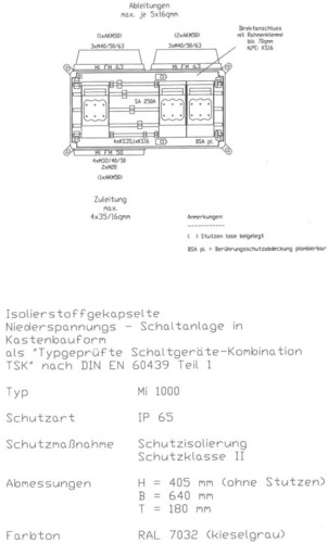 Hensel Hauptleitungsverteiler HV0100