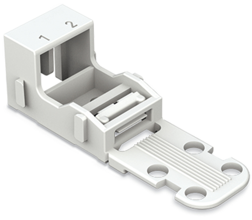 WAGO GmbH & Co. KG Befestigungsadapter 4qmm,dunkelgrau-gelb 221-509/000-053