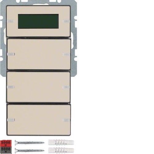 Berker Tastsensor 3-fach ch anthrazit 75663726