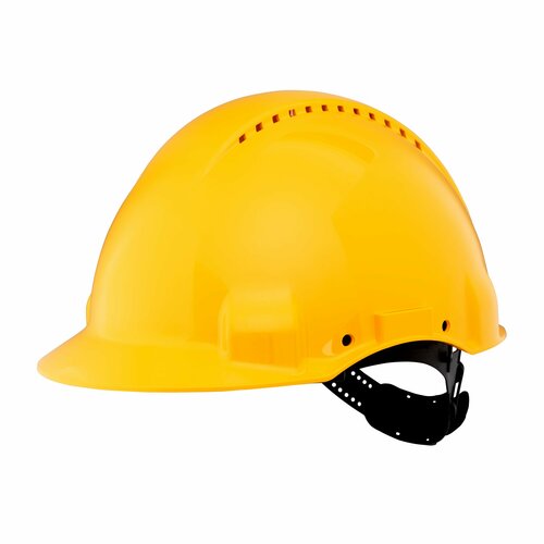 3M Deutschland Schutzhelm G3000 UV gelb, belüftet G30CUY